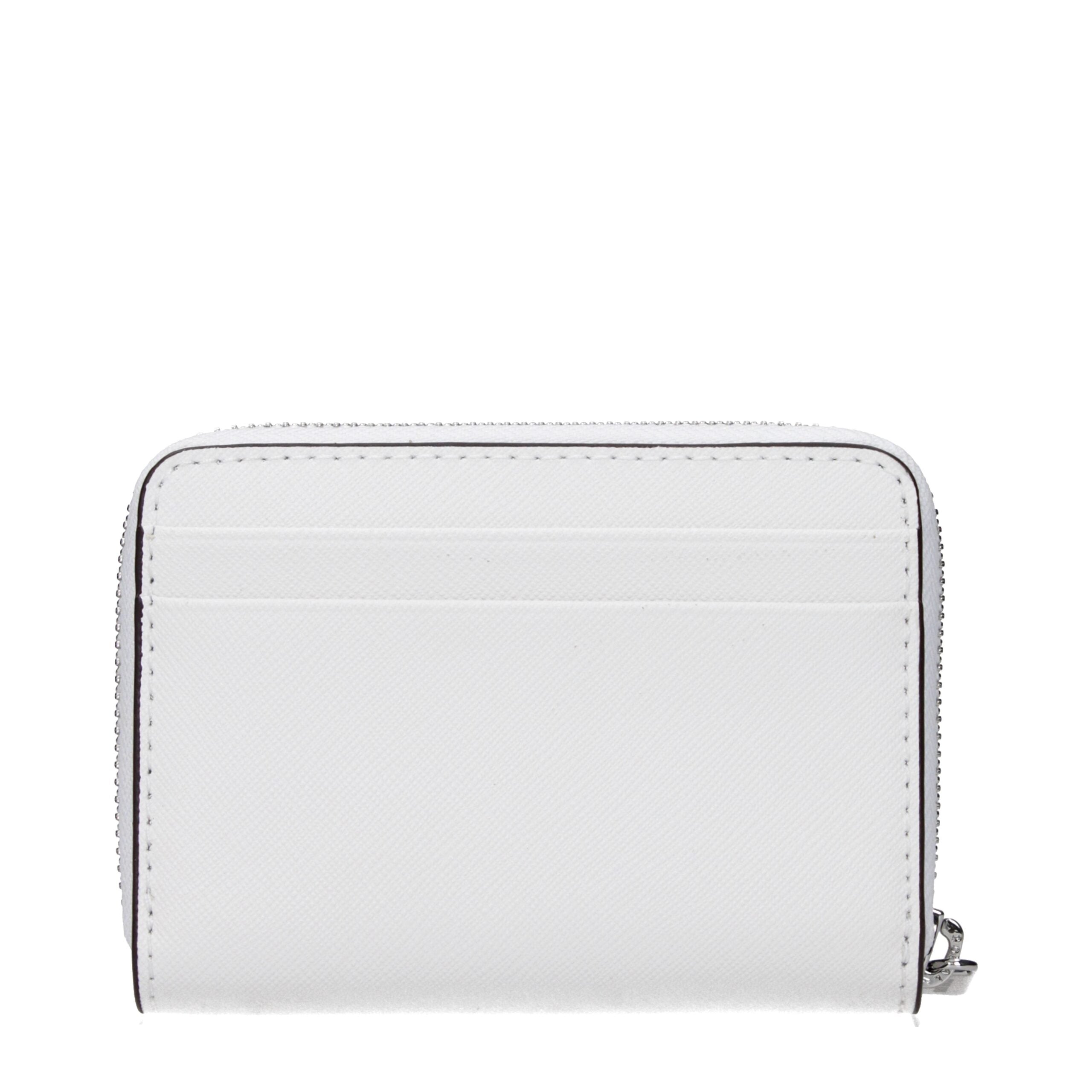 Michael Kors White Leather Cardholder