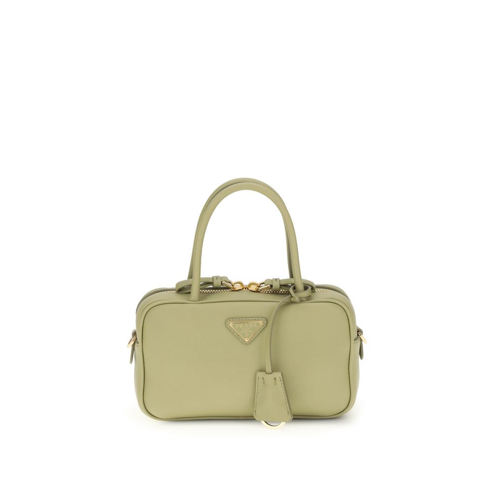 Prada Bicolor Calf Leather Handbag nan