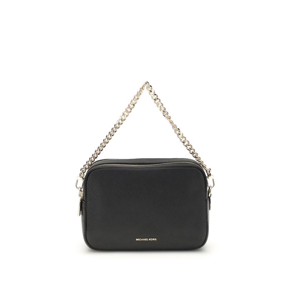Michael Kors Black Calf Leather Shoulder Bag nan