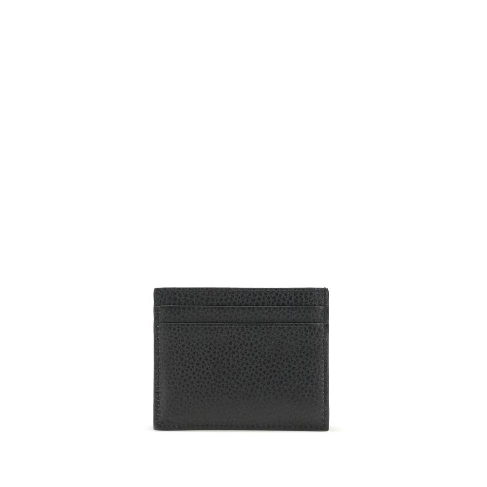 Valentino Garavani Black Calf Leather Wallet nan