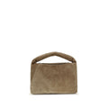 Brunello Cucinelli Beige Calf Leather Shoulder Bag nan