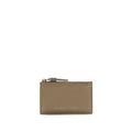 Brunello Cucinelli Beige Calf Leather Wallet nan