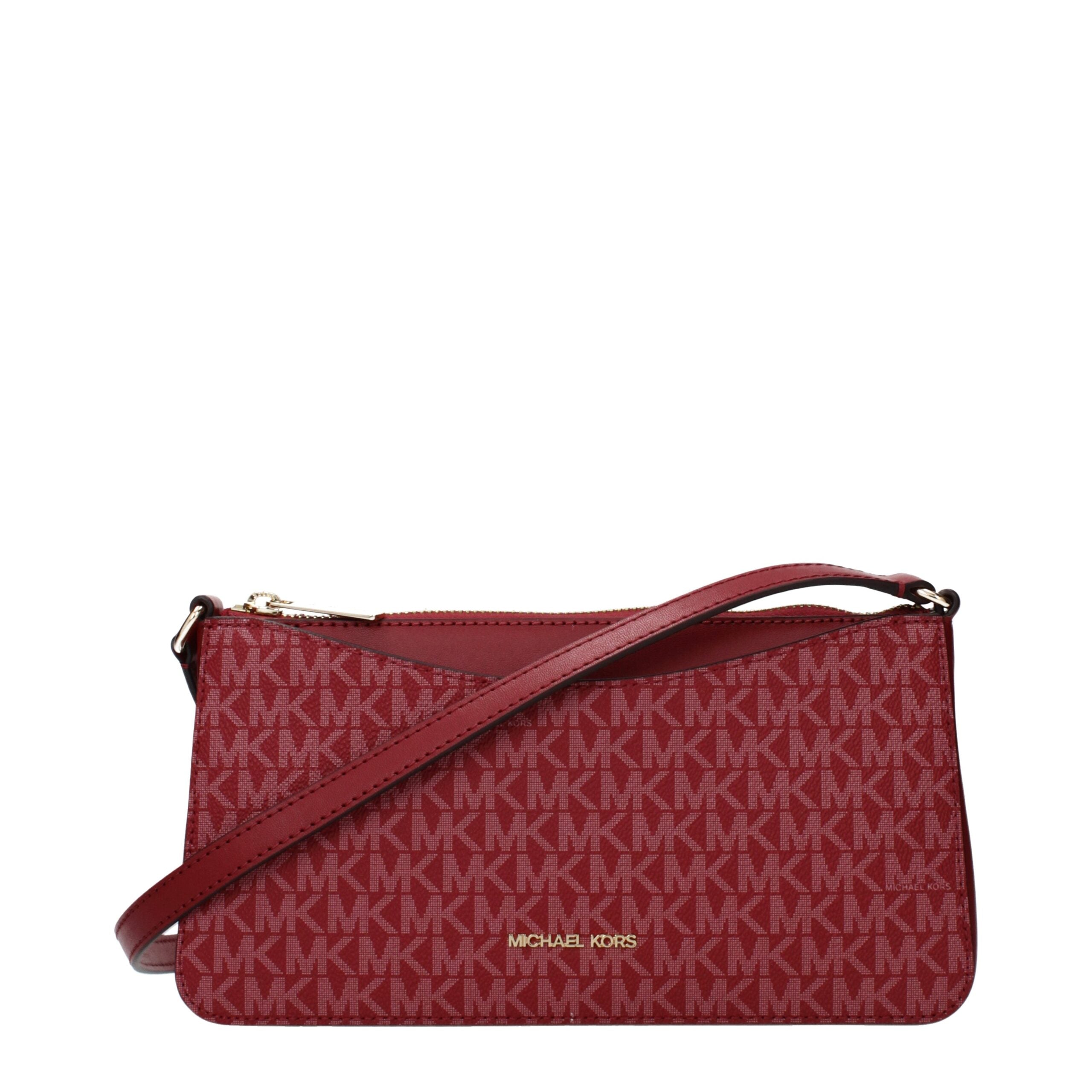 Michael Kors Red Fabric Crossbody Bag nan