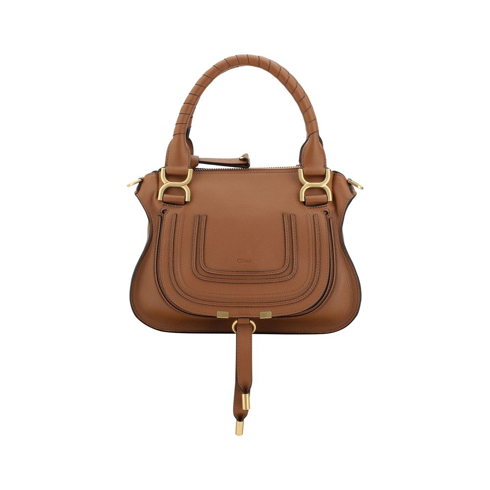 Chloé Brown Calf Leather Shoulder Bag nan