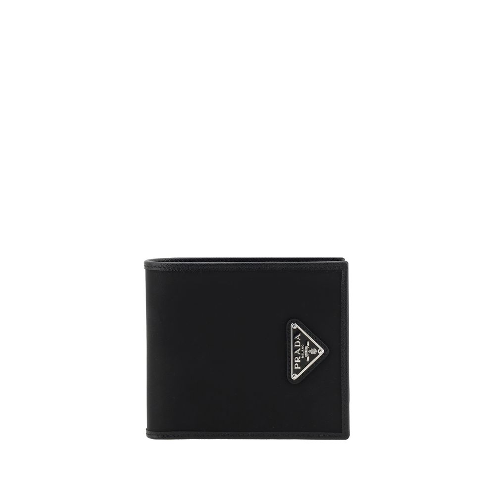 Prada Black Nylon Wallet nan