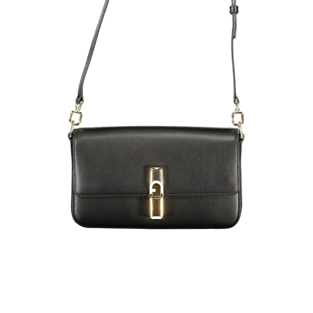 Furla Nero Leather Women Handbag nan