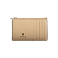 Furla Beige Leather Women Wallet nan