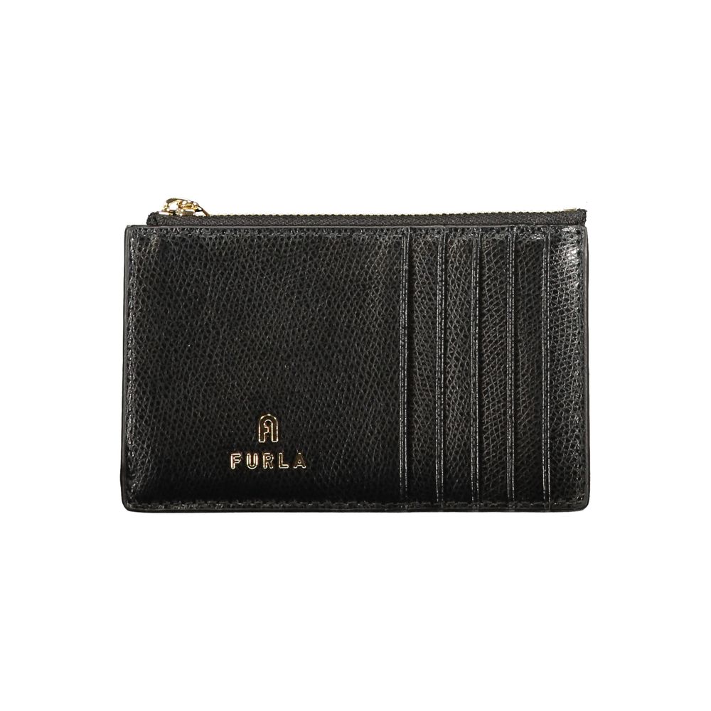 Furla Nero Leather Women Wallet nan