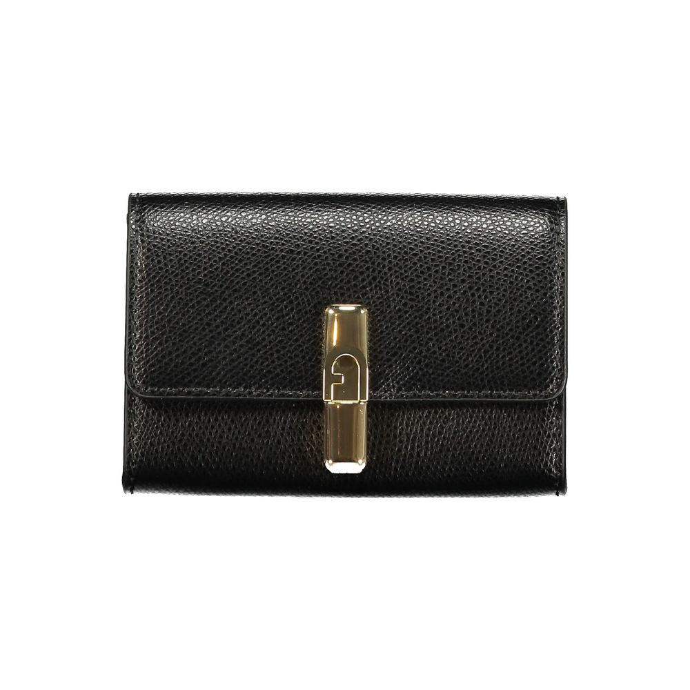 Furla Nero Leather Women Wallet nan