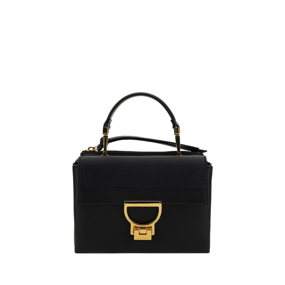 Coccinelle Black Calf Leather Handbag nan