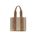 Chloé Beige Linen Shoulder Bag nan