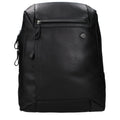 Piquadro Black Leather Backpack