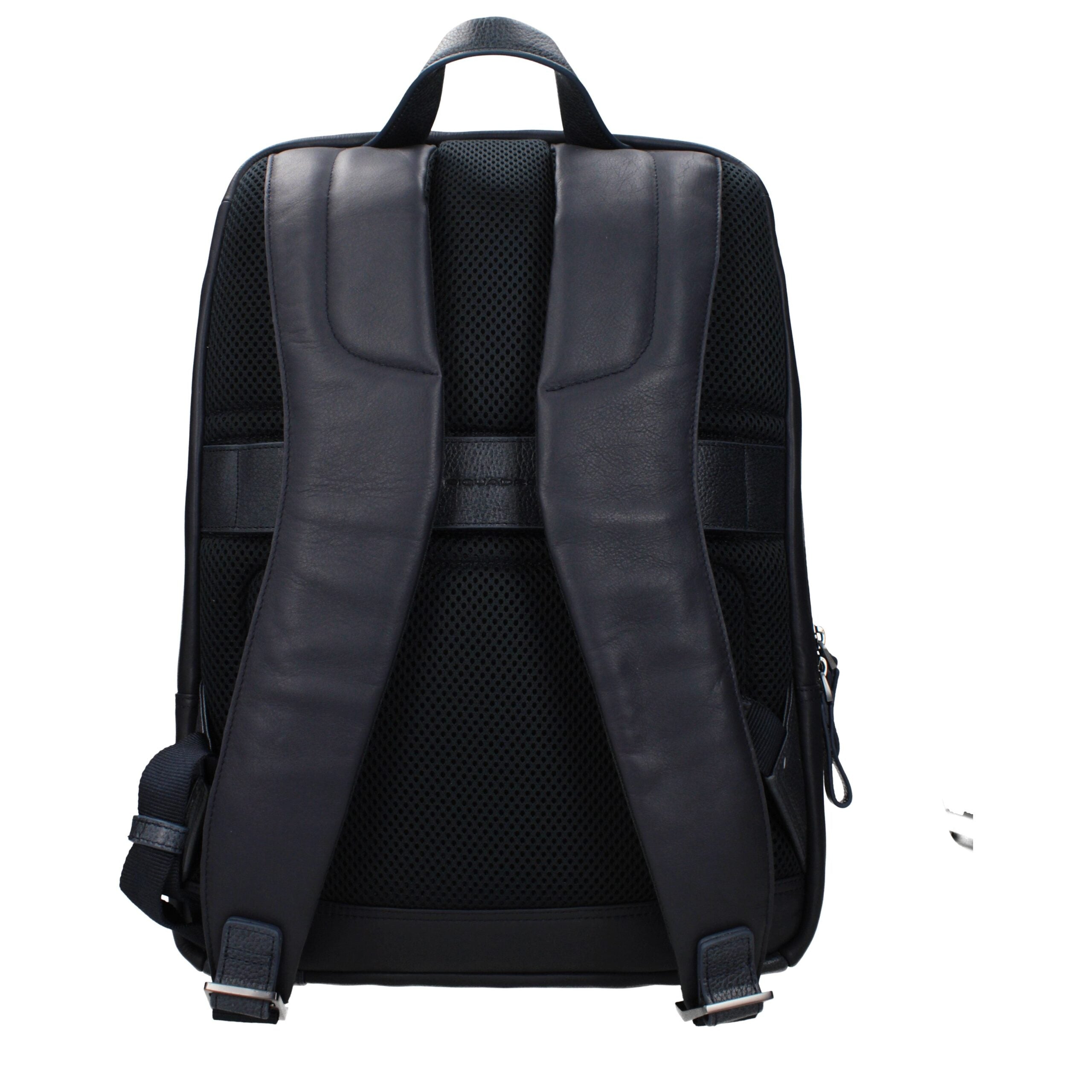 Piquadro Blue Leather Backpack